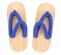 Ipetboom Sabots Japonais Bois pour Femme Sandales Large Semelle Antidérapante Confortables et Respirantes pour Usage Quotidien Intérieur et Extérieur