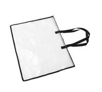 Ipetboom Sac Portfolio Artistique avec Poignée Étui Transparent à Fermeture Éclair pour Affiches et Peintures Rangement Portable pour Étudiants et Artistes Utilisation Bureau et École