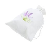 Ipetboom Sachet Brodé avec Cordon de Serrage Coton Pochette Vide pour Remplissage Lavande Sachet Parfumé Polyvalent pour Mariage et