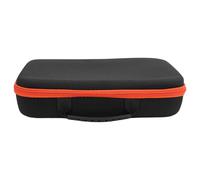 Ipetboom Sacoche de Rangement pour Perceuse Électrique Multifonction en EVA Rigide avec Bordure Orange Pochette de Transport pour Outils Électriques Boîte à Outils Compacte en Tissu