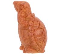 Ipetboom Sculpture de Tortue en Miniature Figurine Décorative pour Micro-Paysage Décoration de Jardin Statue Ornement Animalier pour Terrarium Projets de Bricolage