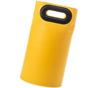 Ipetboom Seau Pliable Facile à Ranger pour Bain de Pieds Jaune en Plastique 16l Résistant à L'usure et Anti-déchirure une Valise pour Maison et Voyage