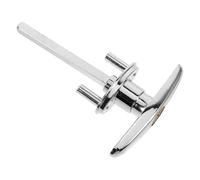 Ipetboom Serrure de Porte de Garage en Métal Barillet à Clé Croisée Poignée en T 2 Clés Incluses - Kit de Verrouillage Sécurisant pour Garage Remise et Porte de Volet Roulant