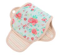 Ipetboom Serviette Hygiénique Lavable Réutilisable Fan-shaped Confortable et Respirante pour Flux Abondant Serviette Règle Lavable pour Femmes et Adolescentes Mat Portable Hygiénique