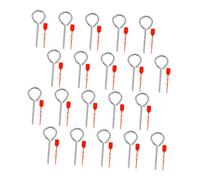 Ipetboom Set de Goupilles de Verrouillage pour Extincteur Plastique Accessoires Sécurité Incendie Haute Résistance pour Maison Bureau et Véhicule