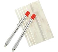 Ipetboom Set Porte-crayons Stéatite avec Mines pour Marquage Soudure Outils de Soudage Antidérapants Marquage Clair sur Acier Aluminium et Fer Accessoires pour Soudeurs et Réparation