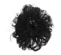 Ipetboom Short Curly Wavy Human Hair Toppers Clip Women Seamless Hairpiece for Volume and Hair Coverage Natural Look Breathable Design