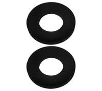 Ipetboom Silentblocs d'Amortisseur Caoutchouc 2 Pièces, Bague Suspendre Supérieure, Anneau d'Absorption des Vibrations pour Voiture