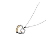 Ipetboom Sister Pendentif Zircon Clavicule pour Femme et Accessoire de Mode Unique pour Toutes Occasions