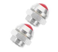 Ipetboom Soupape de Sécurité Autocuiseur 14 Mm Rouge à Flotteur, Valve de Décharge en Silicone, Accessoires pour Cuisson Haute Pression, Lot de 2 Pièces, Compatible Usage Quotidien