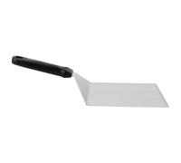 Ipetboom Spatule de Cuisine Acier Inoxydable Multifonction Racloir pour Gril et Plaque Spatule à Steak Robuste avec Large Tête Ergonomique Manche Antidérapant pour Transfert Facile des
