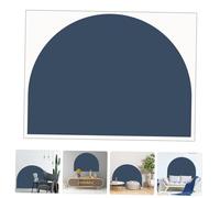 Ipetboom Stickers Muraux Géométriques Amovibles Demi Arc Autocollant DIY Moderne pour Salon Chambre Décoration Murale Art