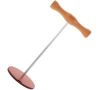 Ipetboom Support Casque Audio en Bois Massif Double Pied Métal Blanc Support de Bureau pour Casque sans Fil Présentoir Solide pour Rangement Écouteurs sur Bureau Usage Chambre