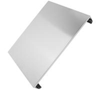 Ipetboom Support d'assaisonnement Couvercle de plaque de cuisson pour usage domestique en acier inoxydable 15.55x11.81x1.97in rack design pour rangement en cuisine et bureau