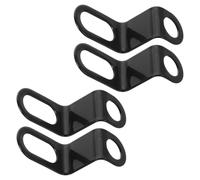 Ipetboom Support de Clignotant Moto en Métal 2 Paires de Supports de Fixation pour Phare à Montage sur Fourche Compatible pour Motos Custom Accessoire de Sécurité pour Route