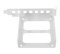 Ipetboom Support de Disque Dur Métallique 2,5 Pouces Pci pour Panneau Arrière Pc, Adaptateur Plateau pour SSD et Disque Dur Mécanique, Support Compatible Boîtier Informatique, Amélioration