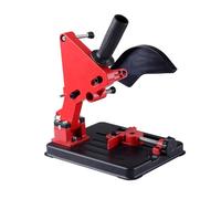 Ipetboom Support de Meuleuse d'Angle en Alliage de Fer et Aluminium Équerre de Maintien Robuste Compatible Plusieurs Modèles Base d'Angle Stable pour Découpe et Ponçage en Atelier