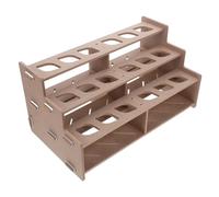 Ipetboom Support de Rangement Peinture Multicouche pour Pinceaux et Tubes Organisateur Stable de Bureau pour Artistes Hobbyistes et Enseignants