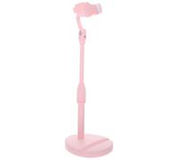 Ipetboom Support de Téléphone Portable Réglable et Télescopique Support Pliable de Bureau pour Téléphone et Tablette Stable et Portable Compatible Plupart des Smartphones Couleur Rose