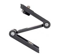 Ipetboom Support de Trépied pour Appareil Photo en Plastique, Clip de Téléphone Pliable en Z, Rotation Multi-Angles, Patin Antidérapant, Vis Standard 1/4, Léger et Portable,