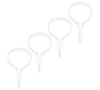 Ipetboom Support Intérieur Pliable pour Cache-Oreilles 85 CM en Plastique Léger et Robuste - 4 Pièces de Rechange pour Protection Auditive Soi-Même Cadre Ergonomique pour Voyage et