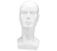 Ipetboom Support Mannequin Pour Perruques Et Accessoires Tête Décorative Blanche Pour Chapeaux Écouteurs Et Foulards Modèle Avec Pour Affichage Optimal