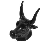 Ipetboom Support Mural pour Guitare Électrique de Taureau, Crochet Autobloquant en Métal et Abs, Noir, Compatible Ukulélé et Violon, Accessoire Mural Polyvalent pour Rangement