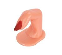 Ipetboom Supports D'entraînement Manucure Autocollants 10 Pcs Taille Standard pour Faux Doigts Décorés Formation Nail Art Débutants Professionnels Usage Salon