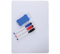 Ipetboom Tableau Blanc Magnétique A4 en Pet Aimant en Caoutchouc, Tableau Effaçable à Sec pour Liste de Tâches Magnétique, pour Réfrigérateur ou Bureau Couleur Aléatoire