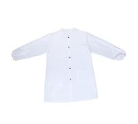Ipetboom Tablier De Coiffeur Manches Longues Tablier Technicien Coupe Vêtements Barbier
