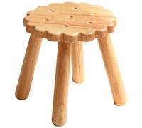 Ipetboom Tabouret Forme de Biscuit Adorable pour Garçon Fille Banc de Cuisine pour Changer de Chaussures Tabouret Robuste et Créatif pour Extérieur et Intérieur