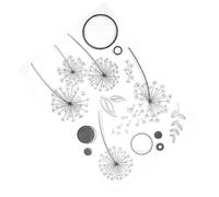 Ipetboom Tampon Transparent Motif Plante Souple Tpr pour Scrapbooking DIY Décoration Carnet Cartes et Loisirs Créatifs