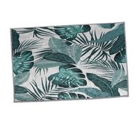 Ipetboom Tapis Carré Style de Bananier Motif Tropical Tapis de Sol Décoratif pour Chambre et Salon