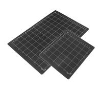 Ipetboom Tapis de Découpe Magnétique Base Antidérapante en Caoutchouc et Fer 2 Pièces Grille Accessoires pour Travaux Manuels et Broderie Papier pour Machine à Gaufrer