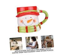 Ipetboom Tasse à Boire en Céramique Décor Bonhomme de Neige 330 Ml pour Café et Usages Domestiques