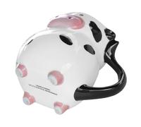 Ipetboom Tasse à Café Céramique Forme de Vache Mug Adorable Antidérapants Parfait pour Décorer un Bureau pour de Vaches