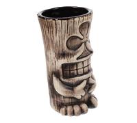 Ipetboom Tasse à Cocktail Tiki Céramique Unique pour Bar et Fête Mug Original Stable et Sûr Cadeau pour Événement Festif