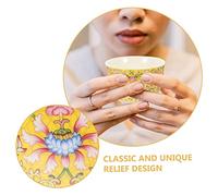 Ipetboom Tasse à Thé Céramique à Motif Fleur Petite Tasse à Usage Domestique pour Dégustation de Thé Chinois Céramique et Polyvalente pour Maison Bureau