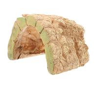 Ipetboom Terrarium Décor Naturel pour Reptiles Cachette pour Tortues Lézards Et Rongeurs Accessoire Et Résistant Aux Taches pour Terrarium pour Créer Un Environnement Sombre Et