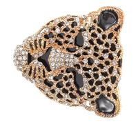 Ipetboom Tête de Léopard avec Design Épingle Unique et Polyvalente Broche en Alliage de Zinc Accessoire pour Vêtements et Costumes Élégants