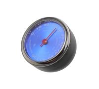 Ipetboom Thermomètre-Hygromètre Mécanique pour Voiture Mini Format Bleu Mesure Précise Température L'Humidité Intérieure Indicateur Facile à Lire pour Véhicule et Maison Usage