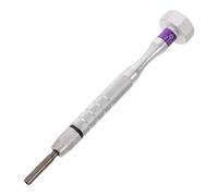 Ipetboom Tournevis de Précision pour Lunettes Manche Ergonomique, Embout Hexagonal 2,57 Mm, Outil Extracteur de Vis pour Réparation Optique, Mini Tournevis pour Entretien Lunettes 1 Pièce