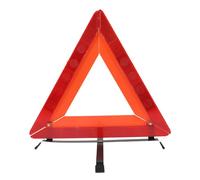 Ipetboom Triangle Avertissement Réfléchissant pour Voiture Trépied Robuste Plastique Signalisation Sécurité Routière Urgence Panneaux de Présignalisation pour Véhicules et Trailers
