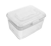 Ipetboom Trousse de portative Casse de Stockage Portable Armoire à Pharmacie Trousse medicaments Voyage malette Medicament Coffre à Pharmacie Transparent