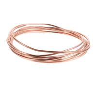 Ipetboom Tube en Cuivre Souple 16 MM Extérieur X 06 MM Intérieur 5 M Rouleau Tube Flexible pour Cvc Serpentins de Réfrigération Installation DIY pour Chauffage à Eau