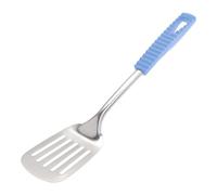Ipetboom Ustensile de Cuisine Acier Inoxydable avec Manche Ergonomique Antidérapant Spatule Fendue Résistante pour Usage Domestique et Professionnel Couleur Aléatoire Couleur Aléatoire