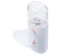 Ipetboom Vapeur Oculaire Hydratante Blanche Pulvérisateur Détachable, Appareil de Soin des Yeux Sécurisé pour Voyage et Relaxation, Courbe Oculaire Ergonomique, Protection Sécheresse