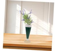 Ipetboom Vase Céramique Vintage Forme Chapeau de Père Noël Décoratif pour Fleurs Élégant pour Intérieur Maison Moderne et Campagne