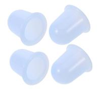 Ipetboom Ventouses de Massage en Silicone 4 Pièces pour Relaxation Musculaire, Appareil de Massage par Ventouses Portable, Cupping Therapy pour Bien-détente, Usage Professionnel