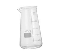 Ipetboom Verre Doseur Verre Borosilicaté Résistant Haute Température Instrument de Laboratoire avec Échelle Claire pour Mesures Précises